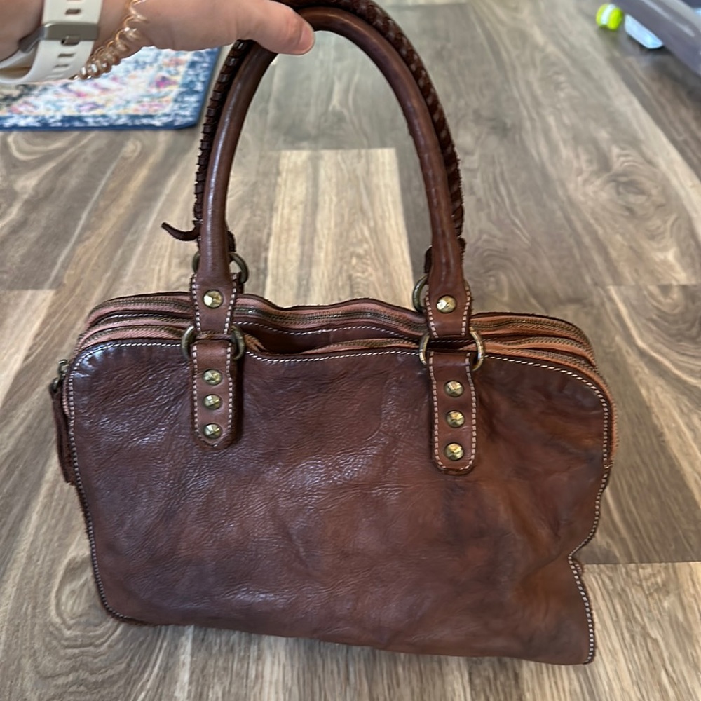 Costanza Rota Brown Leather Purse Handbag Bag